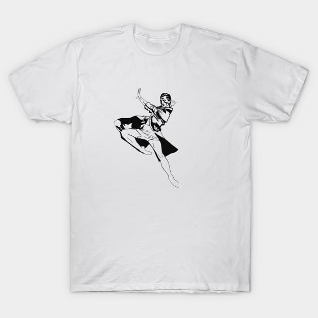 Ballet Dancer Man T-Shirt by KateQR